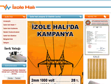 Tablet Screenshot of izolehali.net